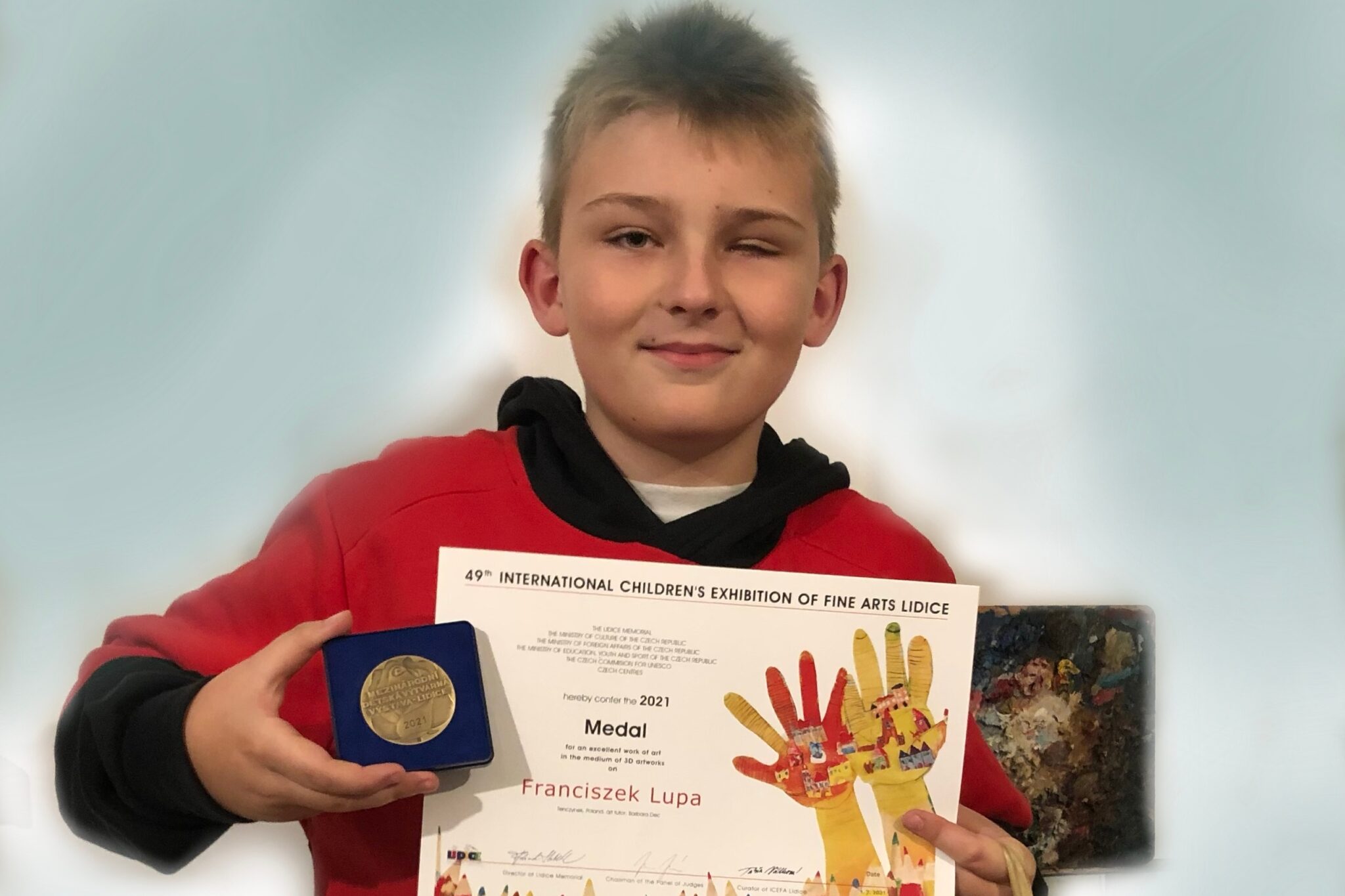 Medal dla Franka Lupy