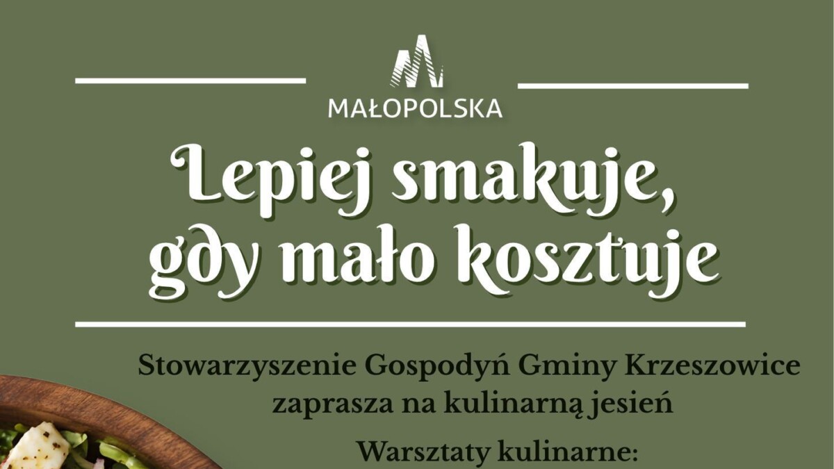 Kulinarna jesień z KGW