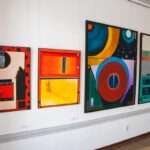 Abstrakcyjne obrazy Michała Boguskiego