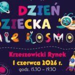 Plakat zapraszający na Dzień Dziecka