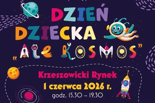 Plakat zapraszający na Dzień Dziecka